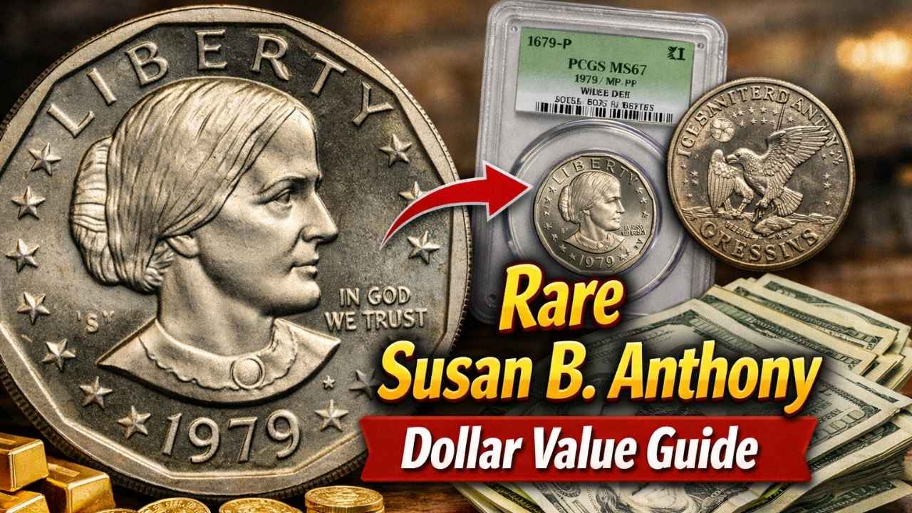 Rare Susan B. Anthony Dollar Value Guide: 1979–1981 Key Dates, Errors & Coins Worth Over $10,000