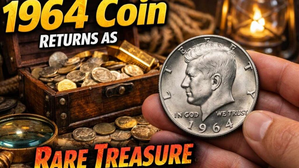 Kennedy Half Dollar Value Story: 1964 Coin Returns as Rare Treasure