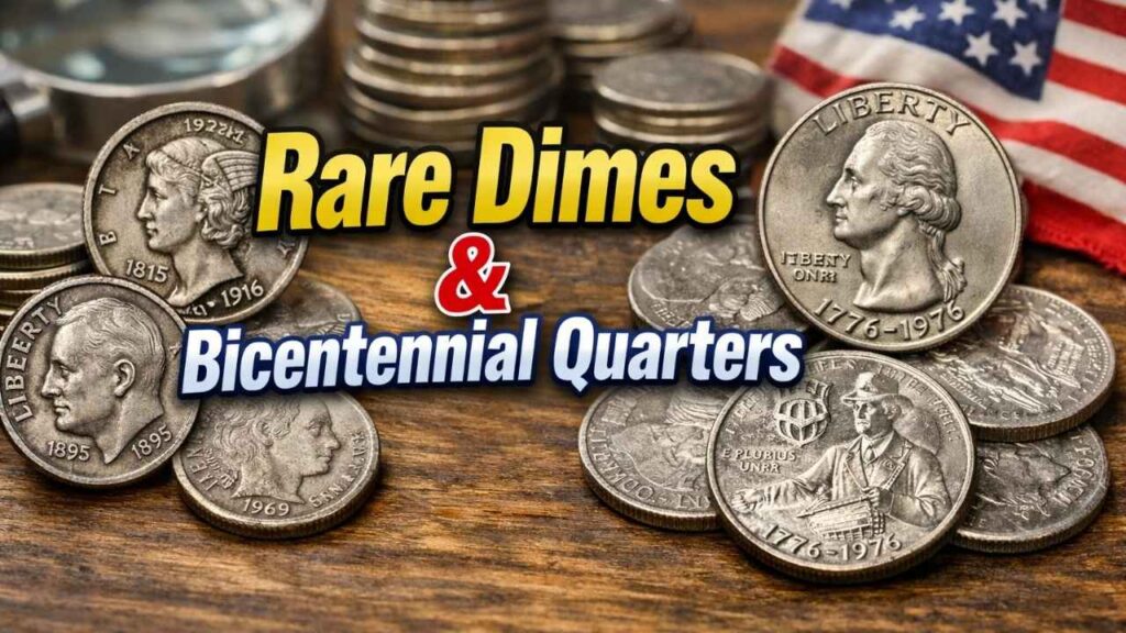 12 Rare Dimes and Bicentennial Quarters – Collector’s Guide to $495 Million Value