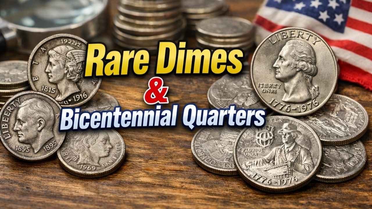 12 Rare Dimes and Bicentennial Quarters – Collector’s Guide to $495 Million Value