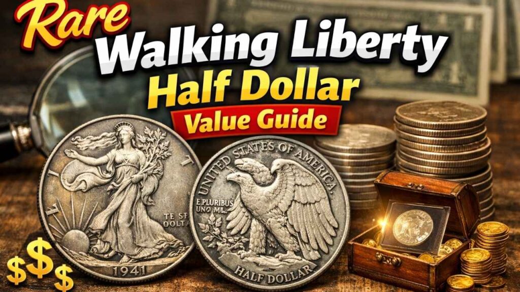 Rare Walking Liberty Half Dollar Value Guide: Could Yours Be Worth Millions?