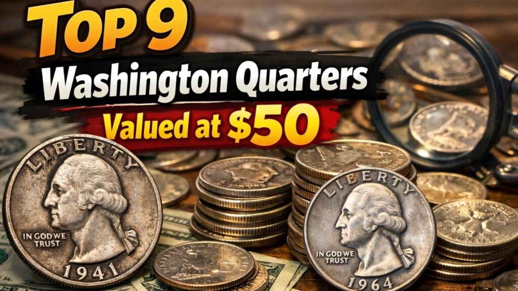 Top 9 Washington Quarters Valued at $50,700 Must Know Coin Guide for 2026