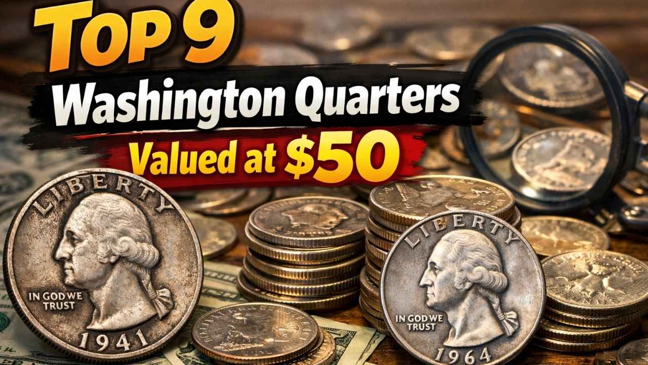 Top 9 Washington Quarters Valued at $50,700 Must Know Coin Guide for 2026