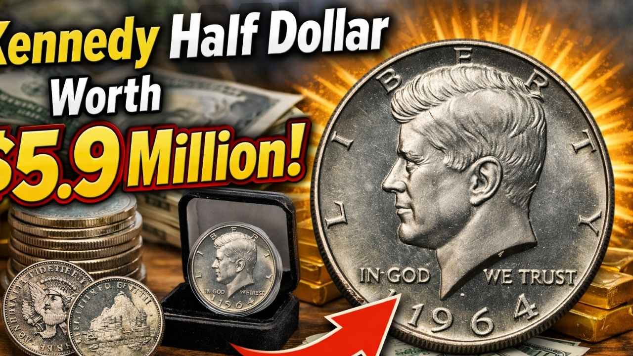 Kennedy Half Dollar Worth $5.9 Million – A Collector’s Treasure